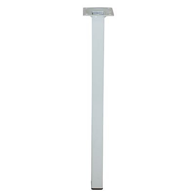 Pied de table Diall 25 x 25 x H. 350 mm blanc