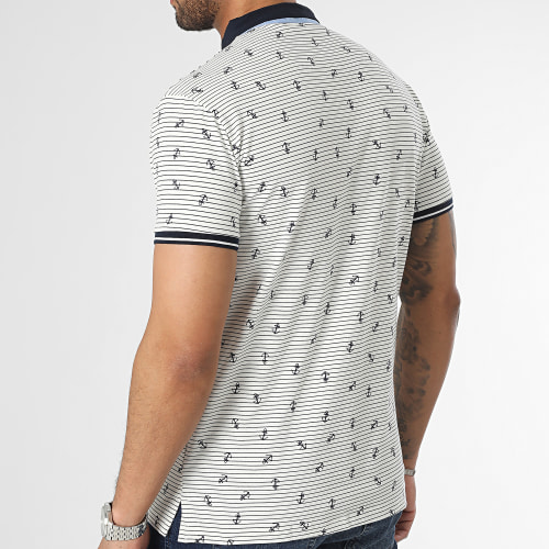 Polo Manches Courtes Beige Clair