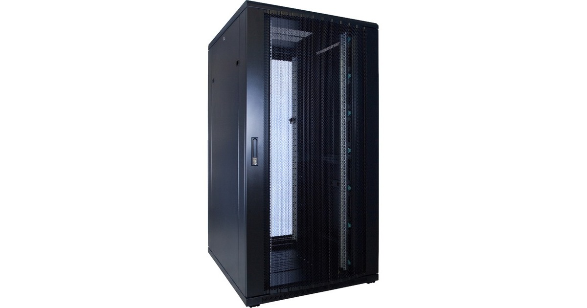 DSI32U serverkast met geperforeerde deur - DS8032PP server rack  (Zwart, 800 x 1000 x 1600mm)