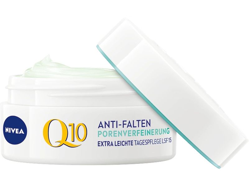 NIVEA Tagescrème Care Q10 LSF 15 50 ml Leichte Anti-Falten Tagespflege