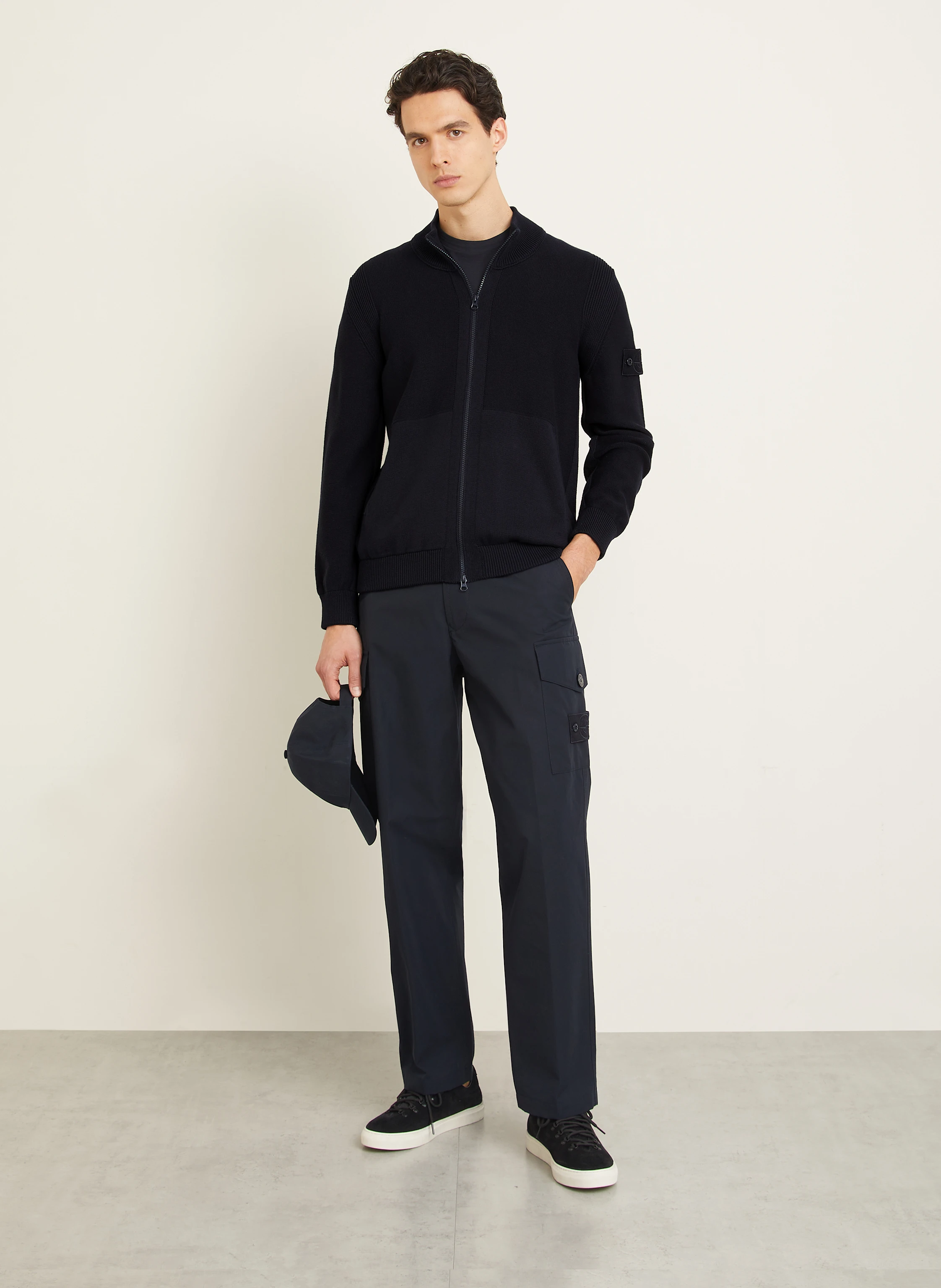 STONE ISLAND Strickjacke GHOST