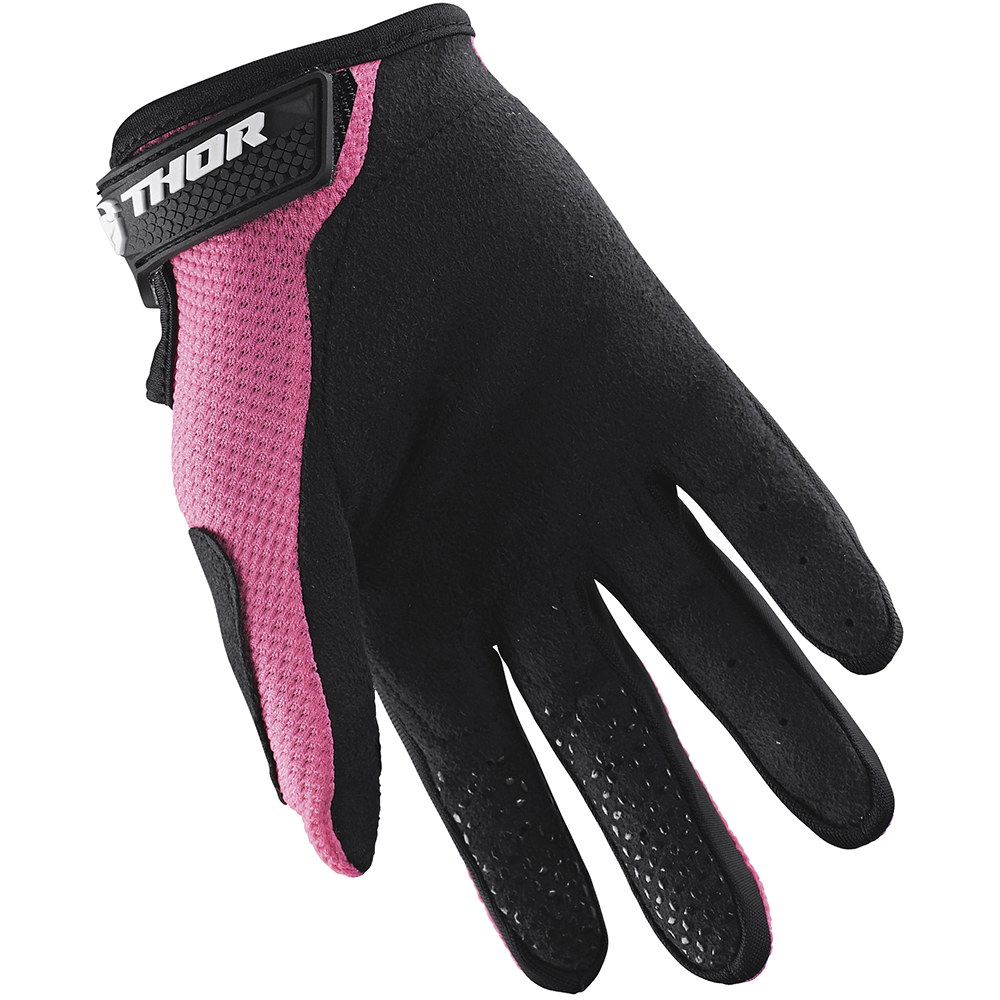 Thor Motocross - Gants femme Sector Rose / Noir