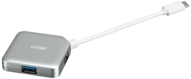 Logik USB-C til USB 3.0 4-ports hub