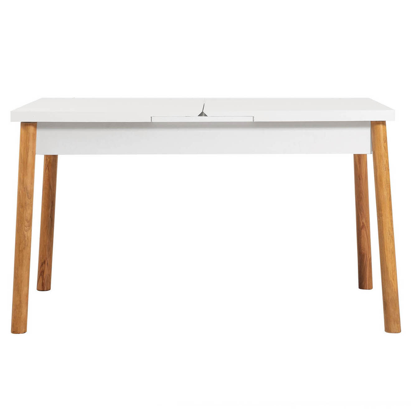 Homitis Table + 2 Chaises + Banc Santiago 0701 pin atlantique/blanc/gris
