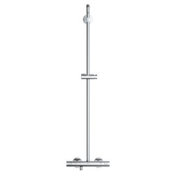 Grohe douchesysteem Vitalio Start 250 met handdouche en thermostaatkraan 2 standen chroom, max. 8,0 L/min bij 3 bar - hartafstand kraan 15 cm