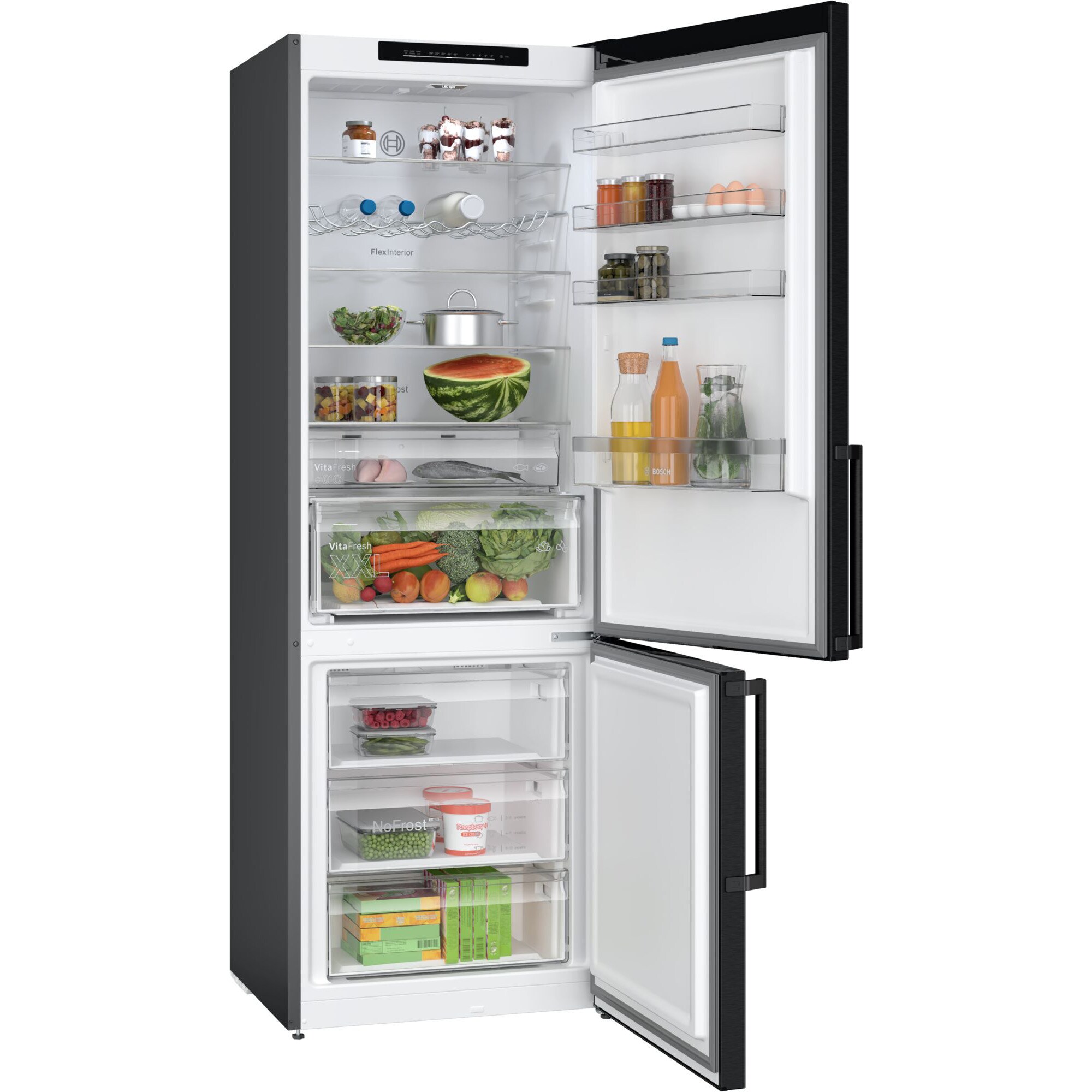 Bosch Kühl-/Gefrierkombination KGN49VXCT Serie 4