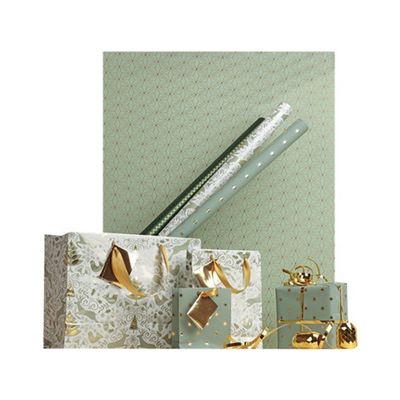 Clairefontaine Premium Dans les bois - Papier cadeau - 70 cm x 2 m - disponible dans différents modèles - 80 g/m²