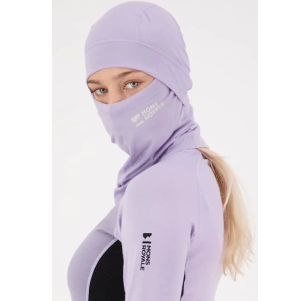 Tour de cou MONS ROYALE MONS ROYAL UNISEX OLYMPUS BALACLAVA LIGHT THISTLE
