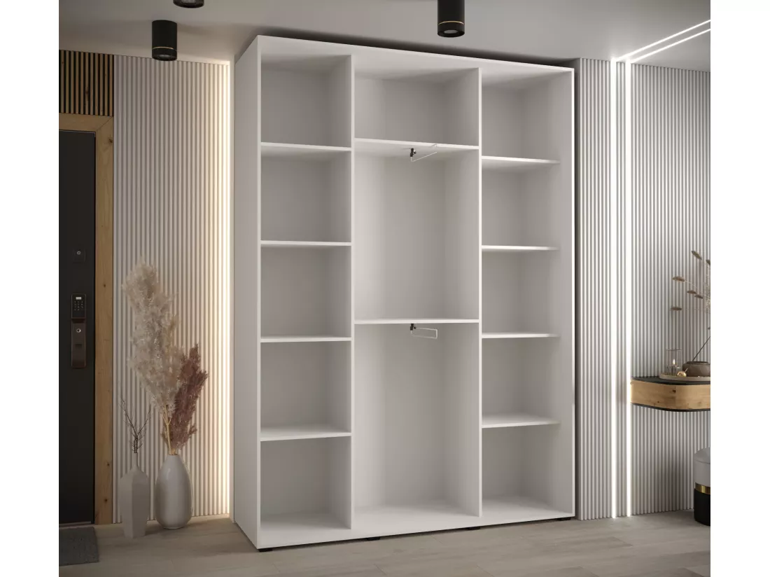 ARMOIRE DAVOS 13 À PORTES COULISSANTES 235,2/200/45 3 portes
