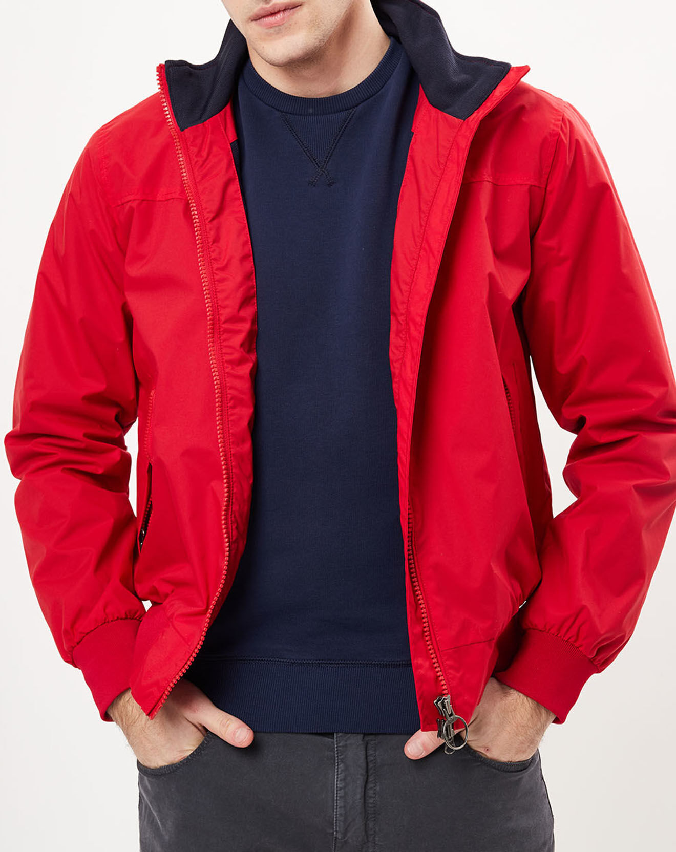 North Sails Blouson coupe-vent Sailor Slim rouge