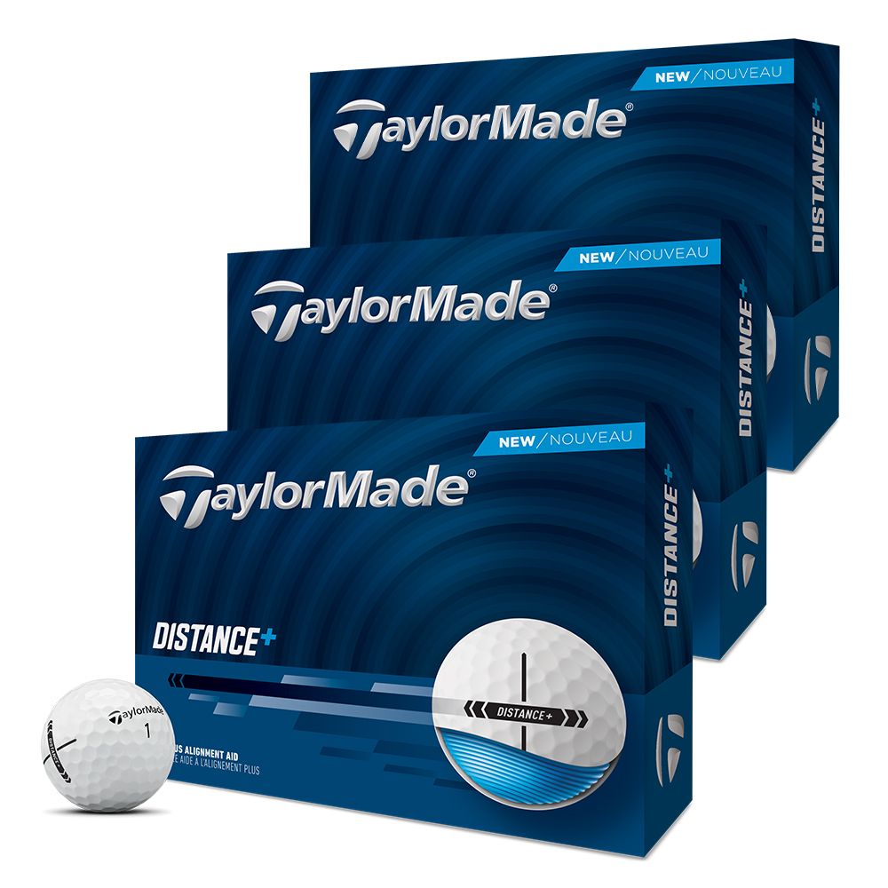 Distance  Golfball Hvit 3 Dusin