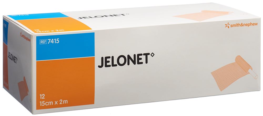 JELONET Paraffingaze 15cmx2m 12 Stk