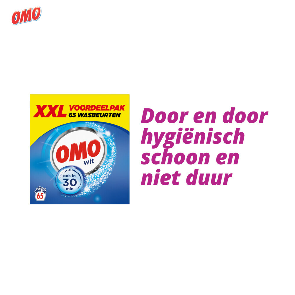 OMO Waspoeder Wit 65 Wasbeurten3,835 kg