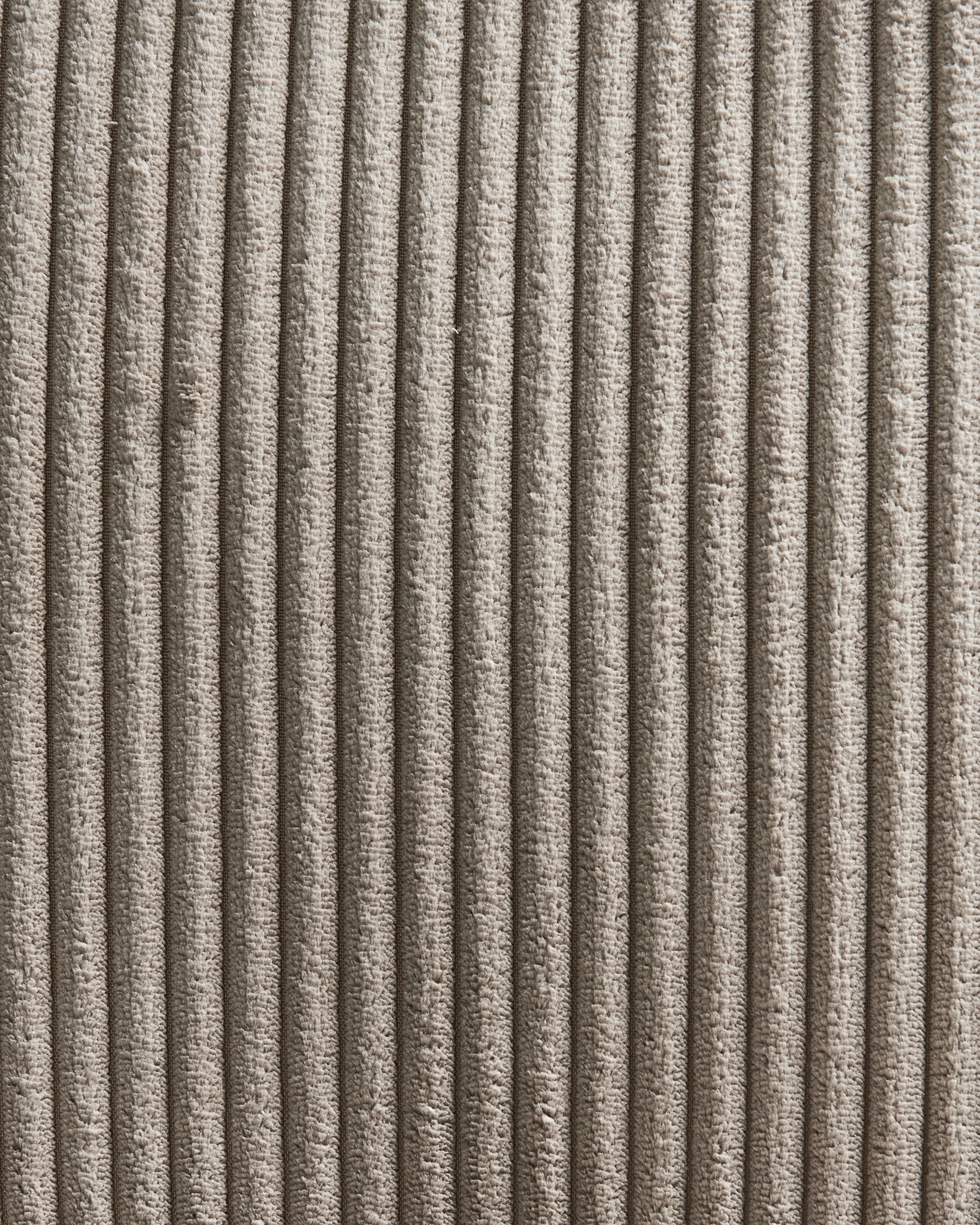 Set van 2 eetkamerstoelen STURGIS Corduroy Taupe
