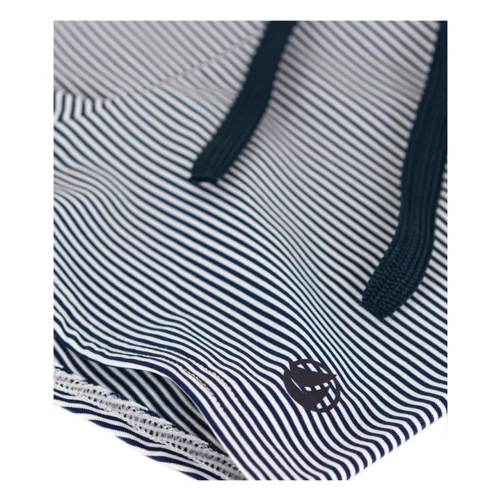 Petit Bateau Short de Bain Malek Rayé | Bleu marine