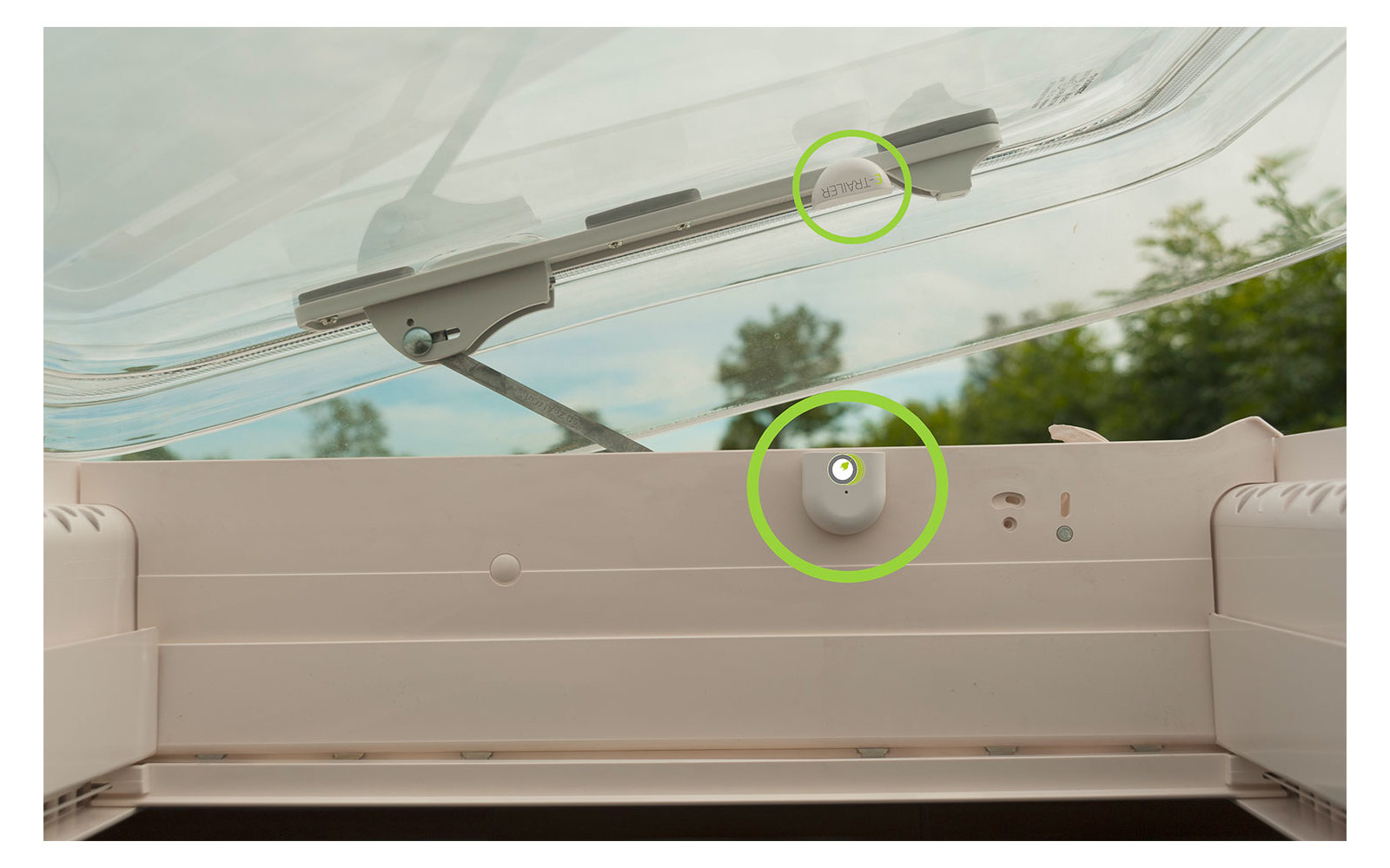 E-Trailer Switch Sensor Tür / Fenster für Smart Trailer System 2 Stück