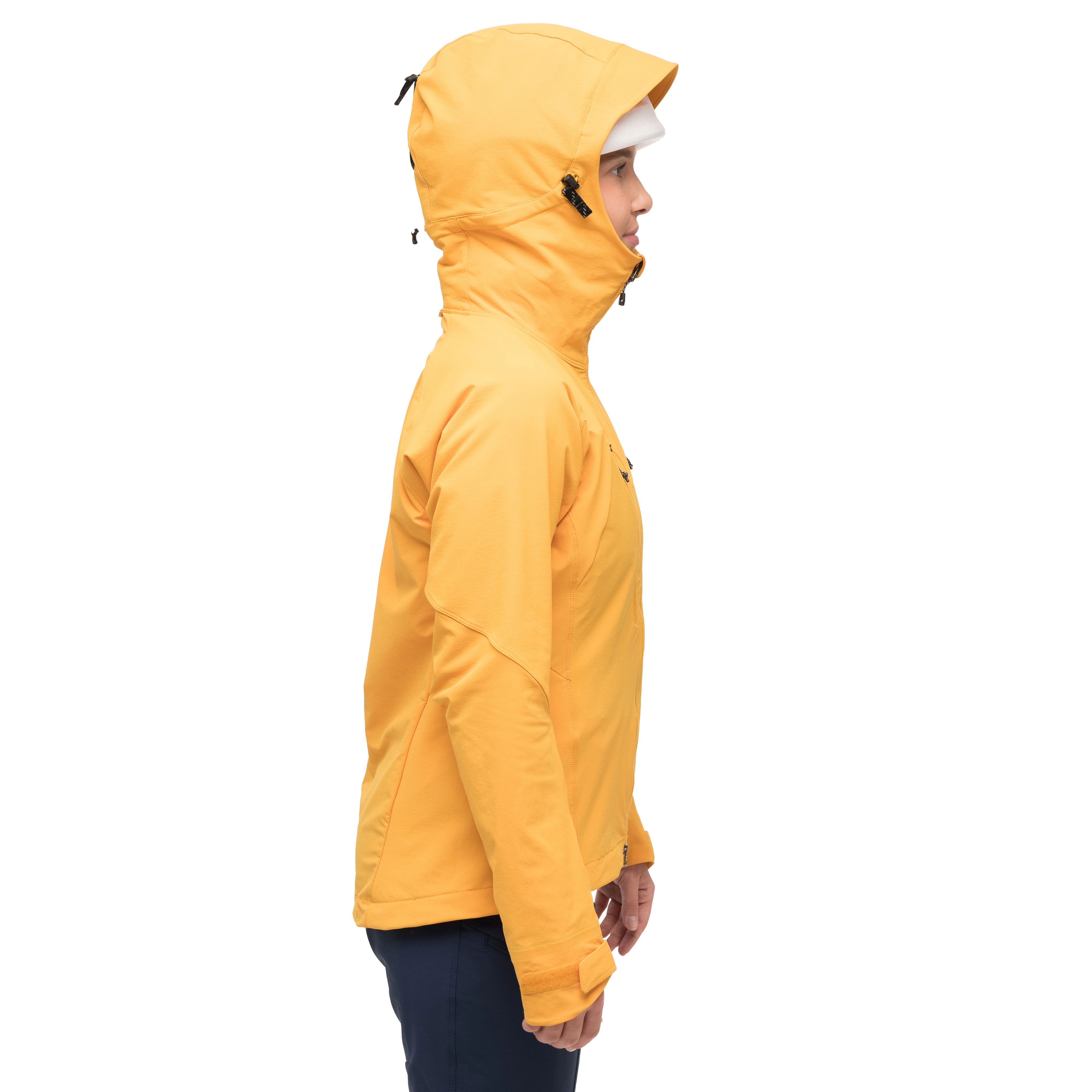 Tind Softshell Jacket Women Marigold Yellow