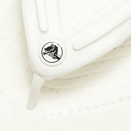 Tongs Crocband Flip Blanc