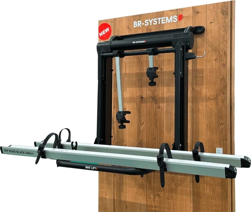 BR Systems extra breite Fahrradschiene Bike Lift Offroad Rail Kit 8,7 cm breit