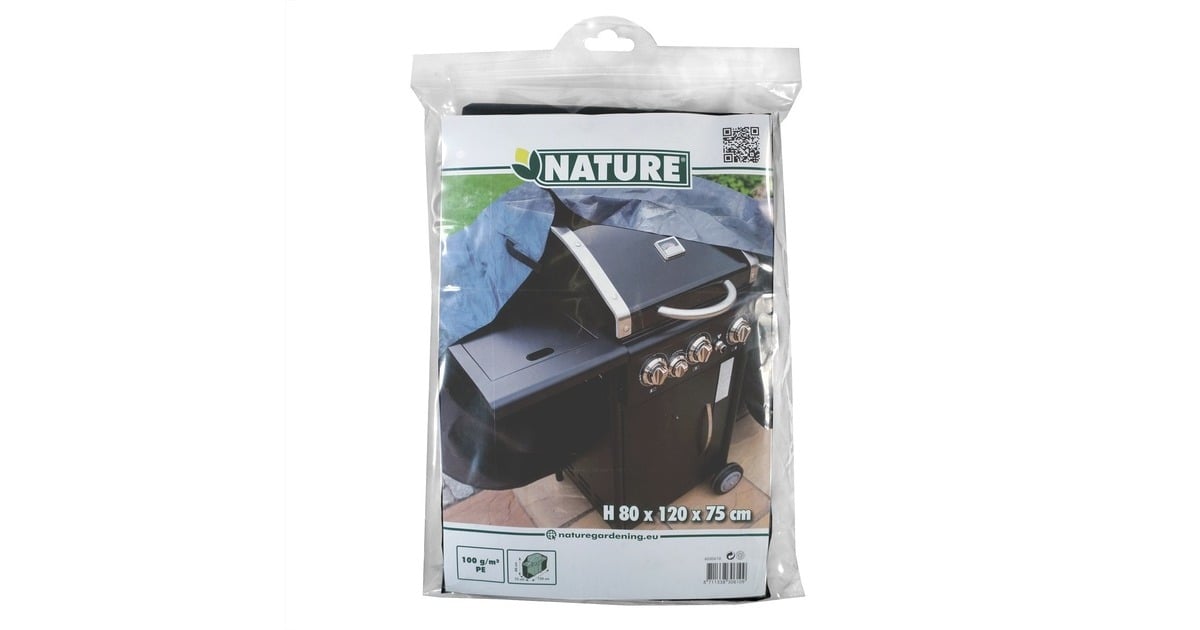 NatureBeschermhoes voor gasbarbecue afdekking  (Zwart, 6030610)
