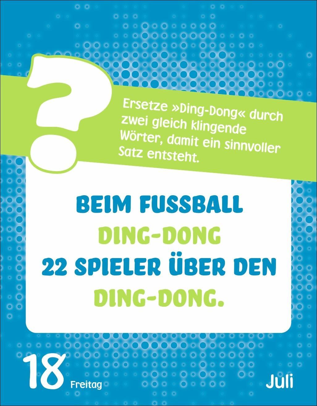 Wissen Kids Tagesabreißkalender 2025