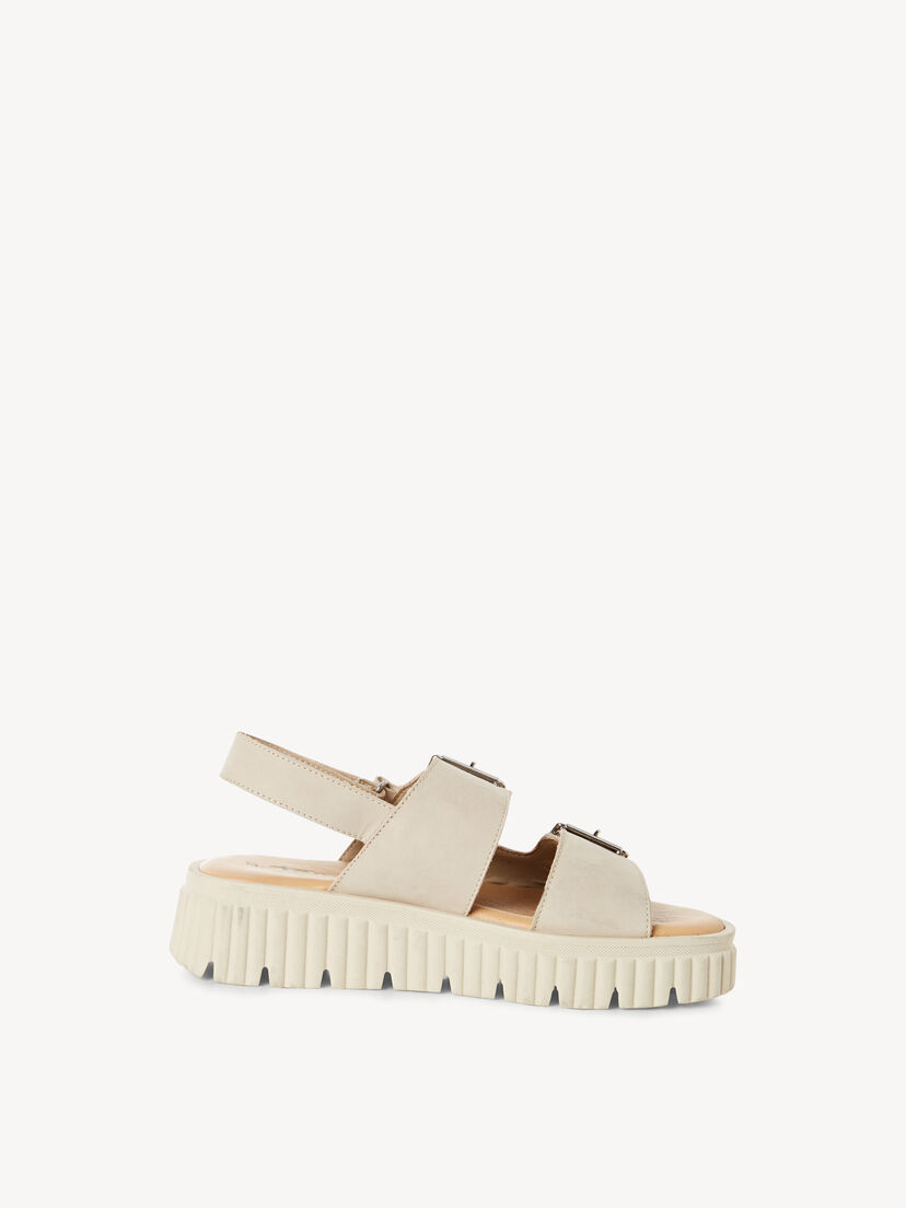 Leren Sandaaltje - beige