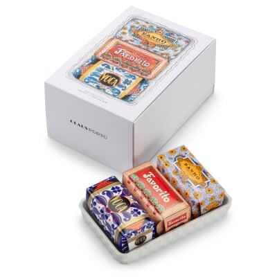 Geschenkset Seifen mit Seifenschale