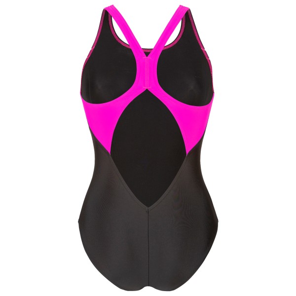 Arena - Women's Grid Swimsuit V Back Graphic - Maillot de bain