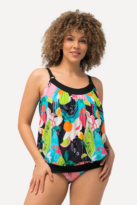 Tankini, Früchte, Softcups, Träger verstellbar