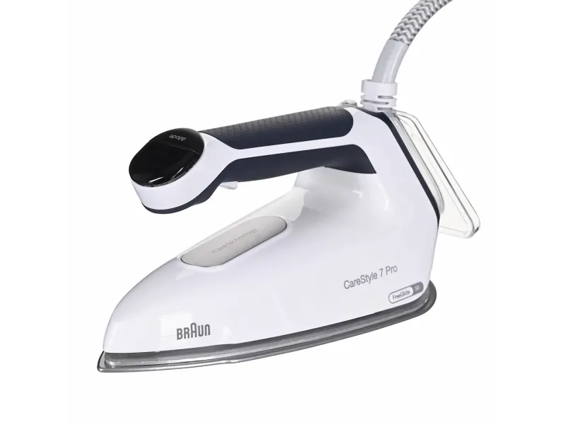 Braun CareStyle 7 Pro IS 7282 BL - Dampstrygejern med automatisk afbrydelse - såleplade: EloxalPlus FreeGlide 3D - 2700 W - blå