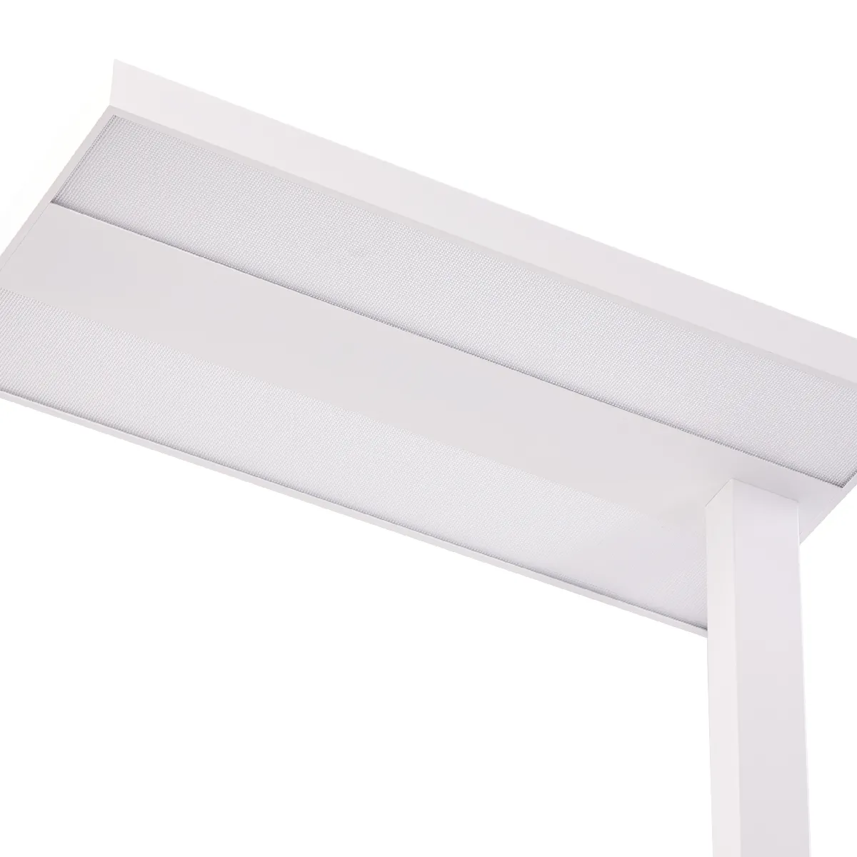 Beliani TAURUS Lampadaire Métal Blanc