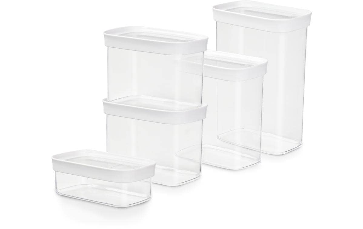 Emsa Vorratsdose »Optima 5 Stück Transparent« 5 Stk. tlg.