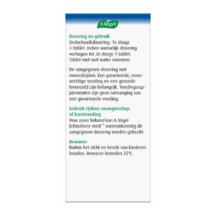 A.Vogel Echinaforce Sterk** Tabletten 60TB