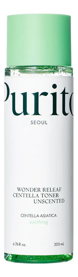 Purito Wonder Releaf Centella Toner Unscented - 200 ml.