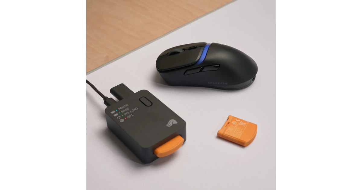 GloriousModel D 3 Wireless gaming muis  (Zwart (mat), Tot 30.000 dpi, RGB, USB / 2.4 GHz / Bluetooth)