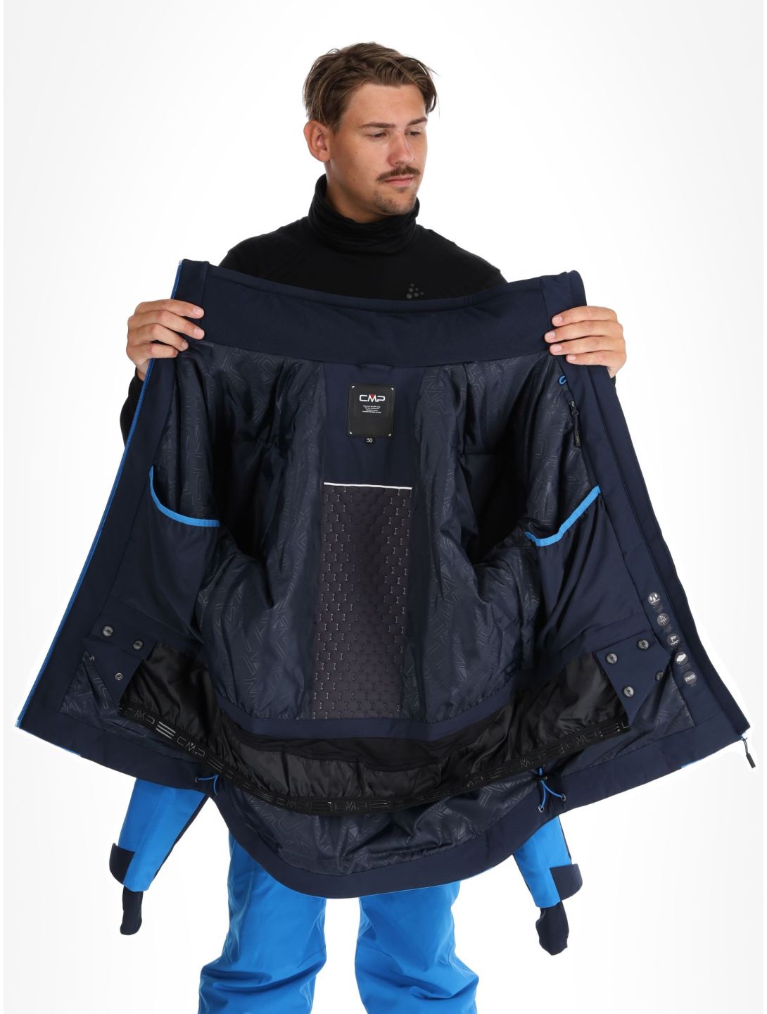 34W4707 ski-jas heren