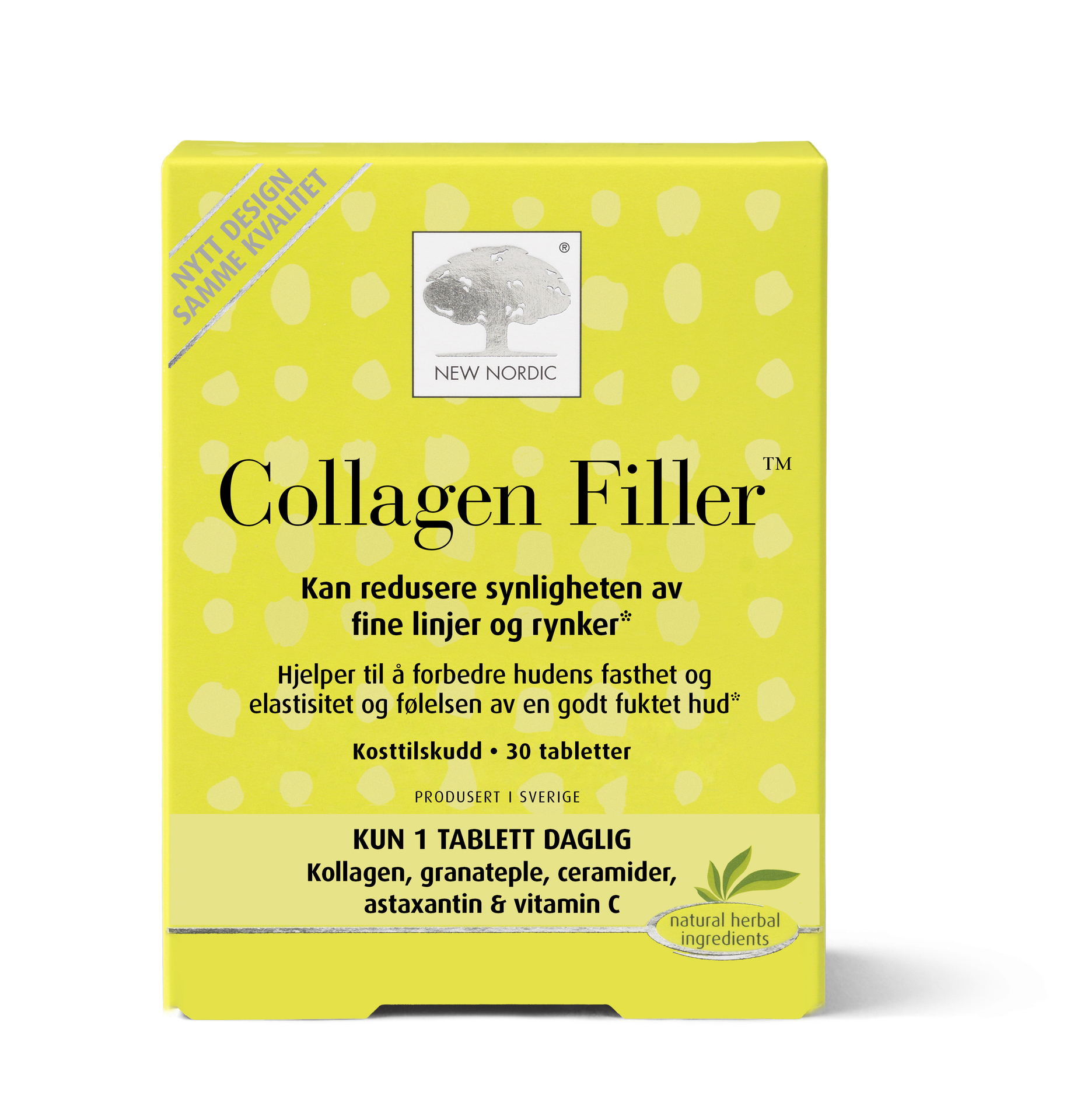 New Nordic Collagen Filler One-a-Day 30 tabletter
