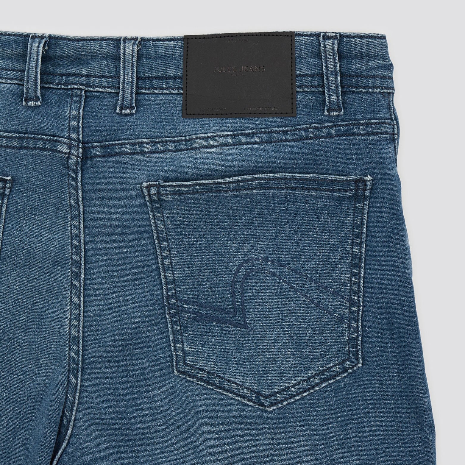 Jean slim urbanflex 4 longueurs Bleu