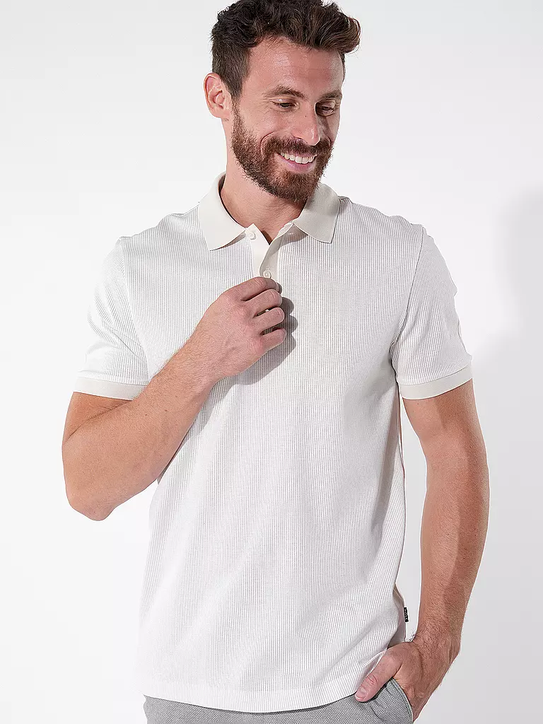 BOSS Poloshirt PARLAY creme