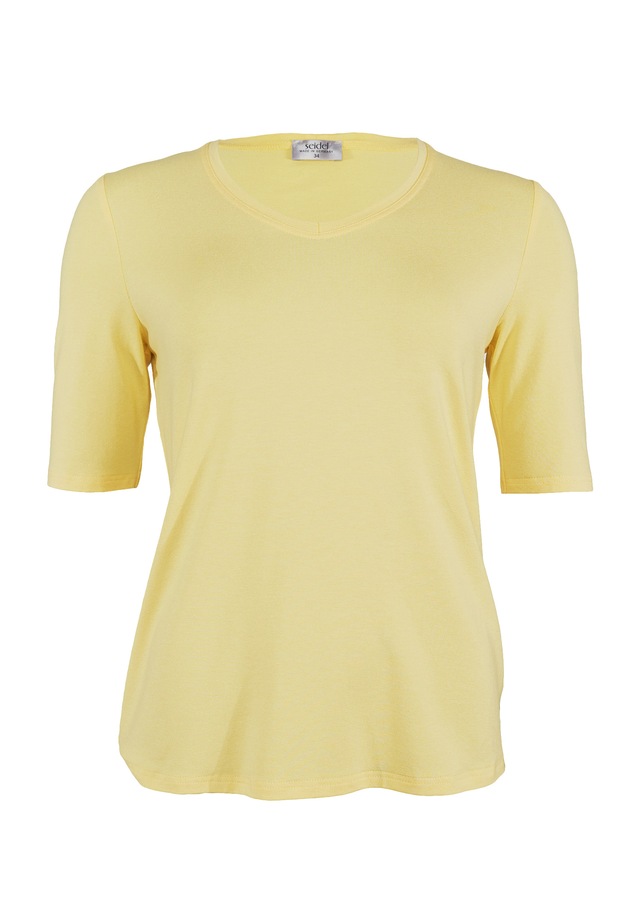 Seidel Moden V-Shirt , mit Halbarm aus softem Material, MADE IN GERMANY