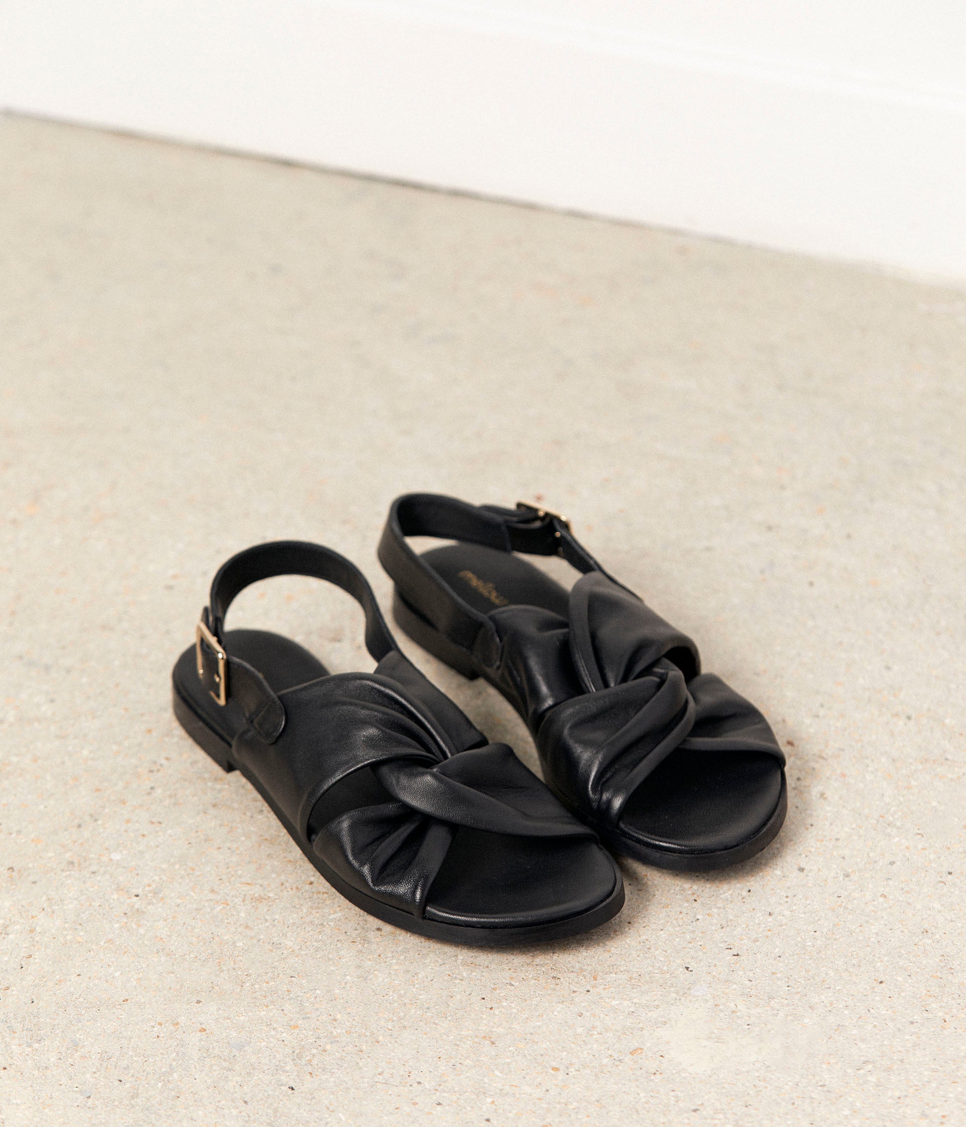 Sandales noires Hazel
