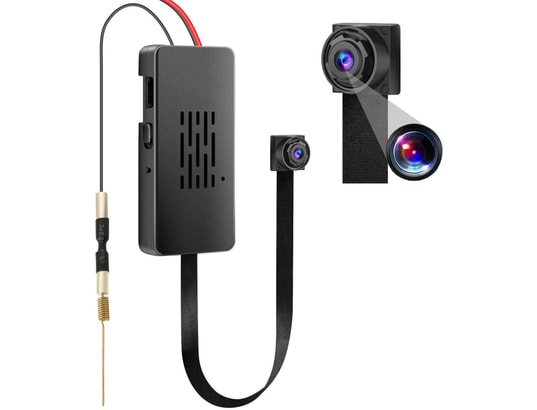 YONIS - Caméra de surveillance Mini caméra espion wifi bouton vidéosurveillance full hd 10...