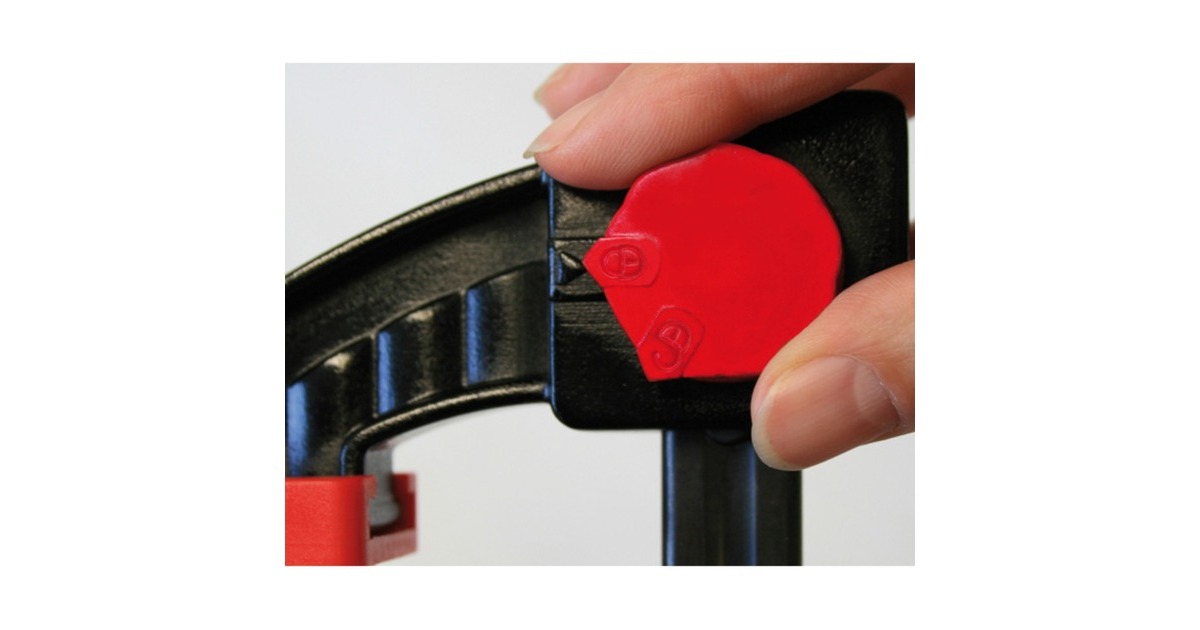 BESSEYEénhands lijmtang EZS15-8 lijmklem  (Zwart/rood)