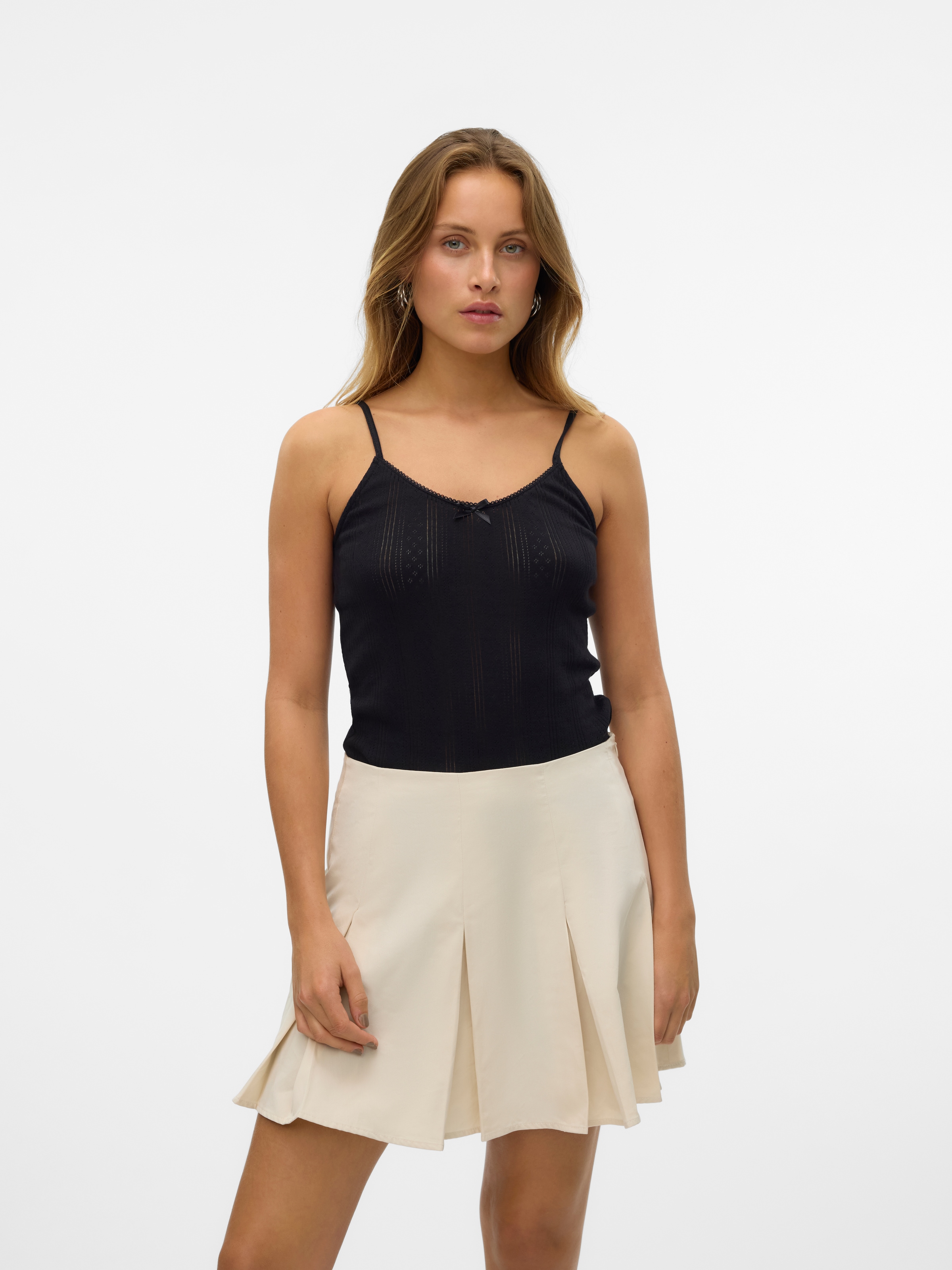 Vero Moda Trägertop »VMLISA POINTELLE SINGLET TOP JRS NOOS«
