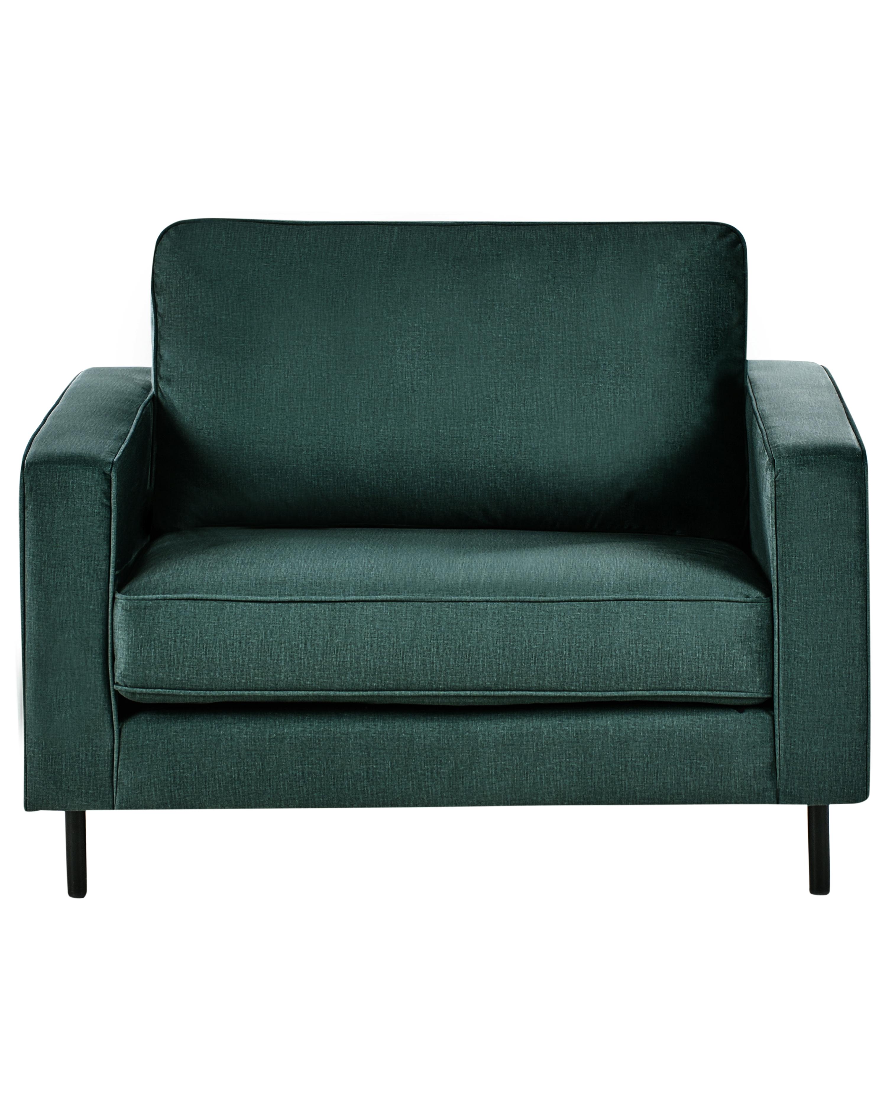 Fauteuil SAVALEN Fluweel Donkergroen