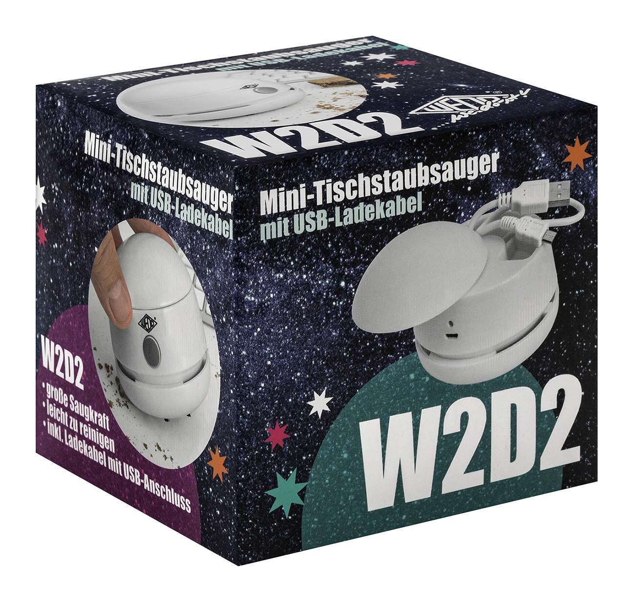 WEDO Mini Tischstaubsauger W2D2
