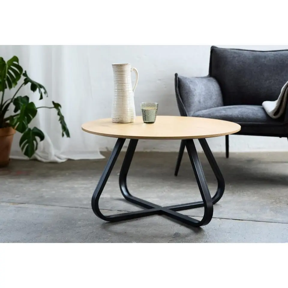 Salontafel Rond Ø80cm - Naturel Eiken - Cesura