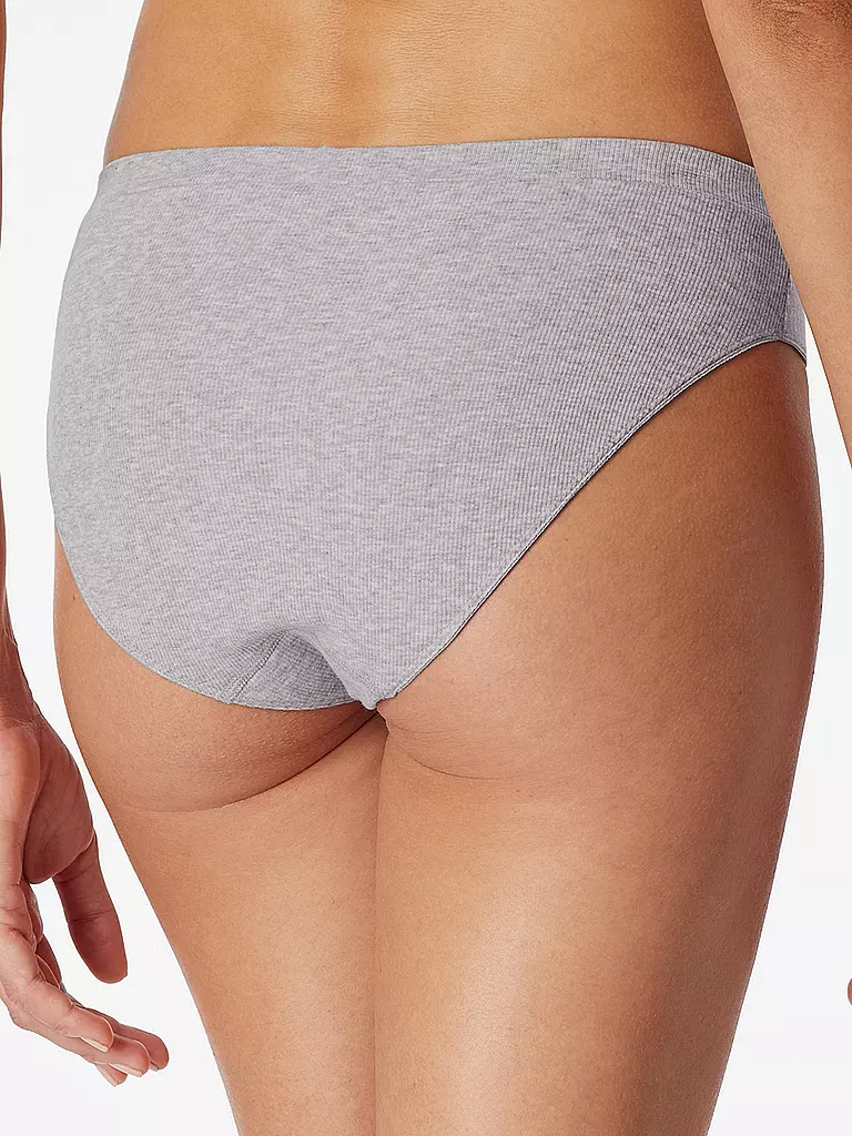 SCHIESSER Rio Slip grau-mel hellgrau