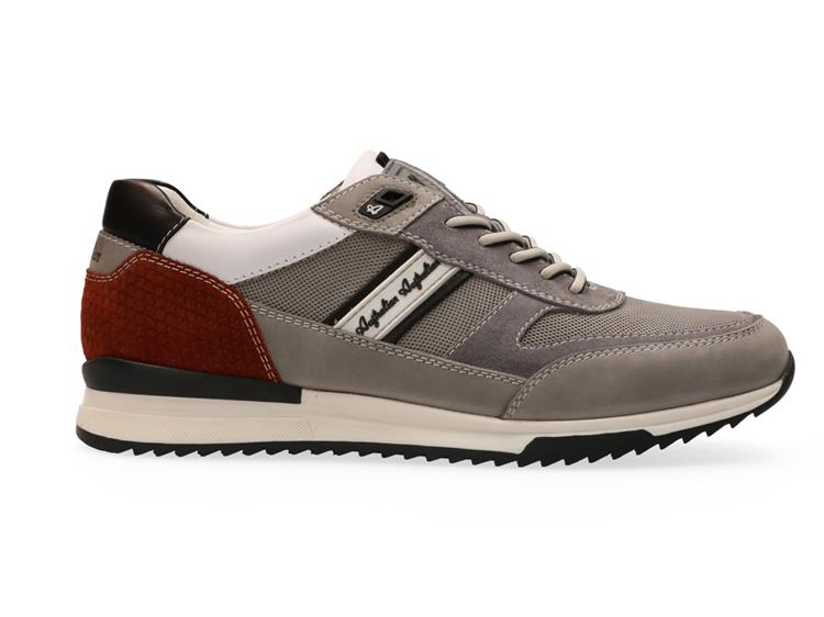 Australian Footwear Filmon Grey-White-Brick