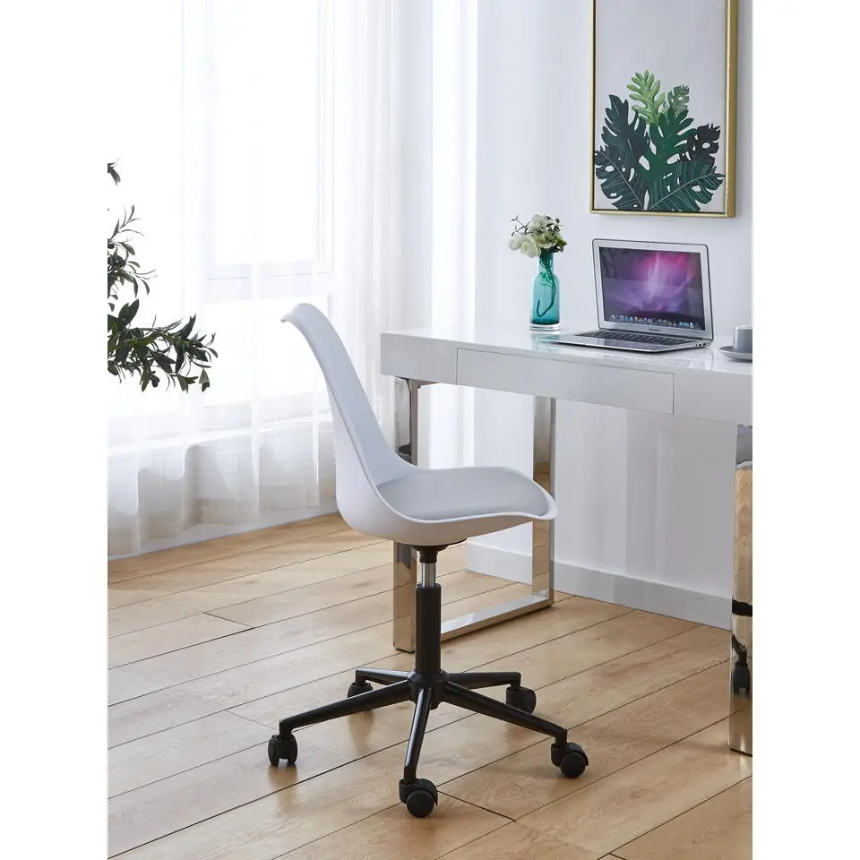 Bureaustoel Scandinavische stijl wit